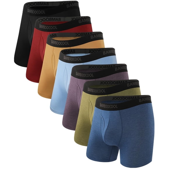 Calzoncillos bóxer transpirables para hombre BAMBOO COOL de Underwear con bragueta