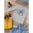 thumbnail image 3 of Cute Koala Laughing Long Sleeve Toddler -Image by Shutterstock,  5 Toddler, 3 of 4