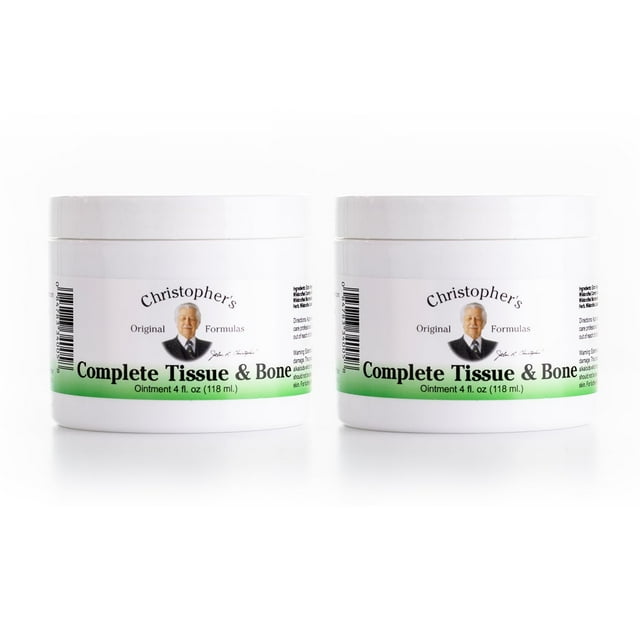 Christopher S Original Formulas Complete Tissue Bone Ointment 4 Fluid Ounce (Pack of 2)