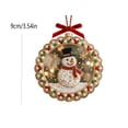 thumbnail image 3 of Acrylic Christmas Ornaments DIY Pearl Art Kits for Adults, Snowman Hanging Diamond Art Christmas Ornaments Set with Pearls, Special-Shaped Gems & Velvet Ribbon, Christmas Decor Craft, 3 of 7