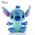 thumbnail image 1 of 20cm Disney Lilo & Stitch Couple Models Cartoon Stuffed Plush Dolls Anime Plush Baby Toys Pendant Toys Kawaii Kids Birthday Gift Gao Jinjia LED, 1 of 2