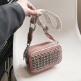 thumbnail image 3 of Bolso Hobo Elegante Hombro Con Remaches PU para Mujer Bandolera Diario, 3 of 9