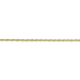 thumbnail image 4 of 10k Yellow Gold 1.8mm Sparkle-Cut Extra-Lite Rope Chain Necklace - 3.5 Grams - 20 Inch, 4 of 4