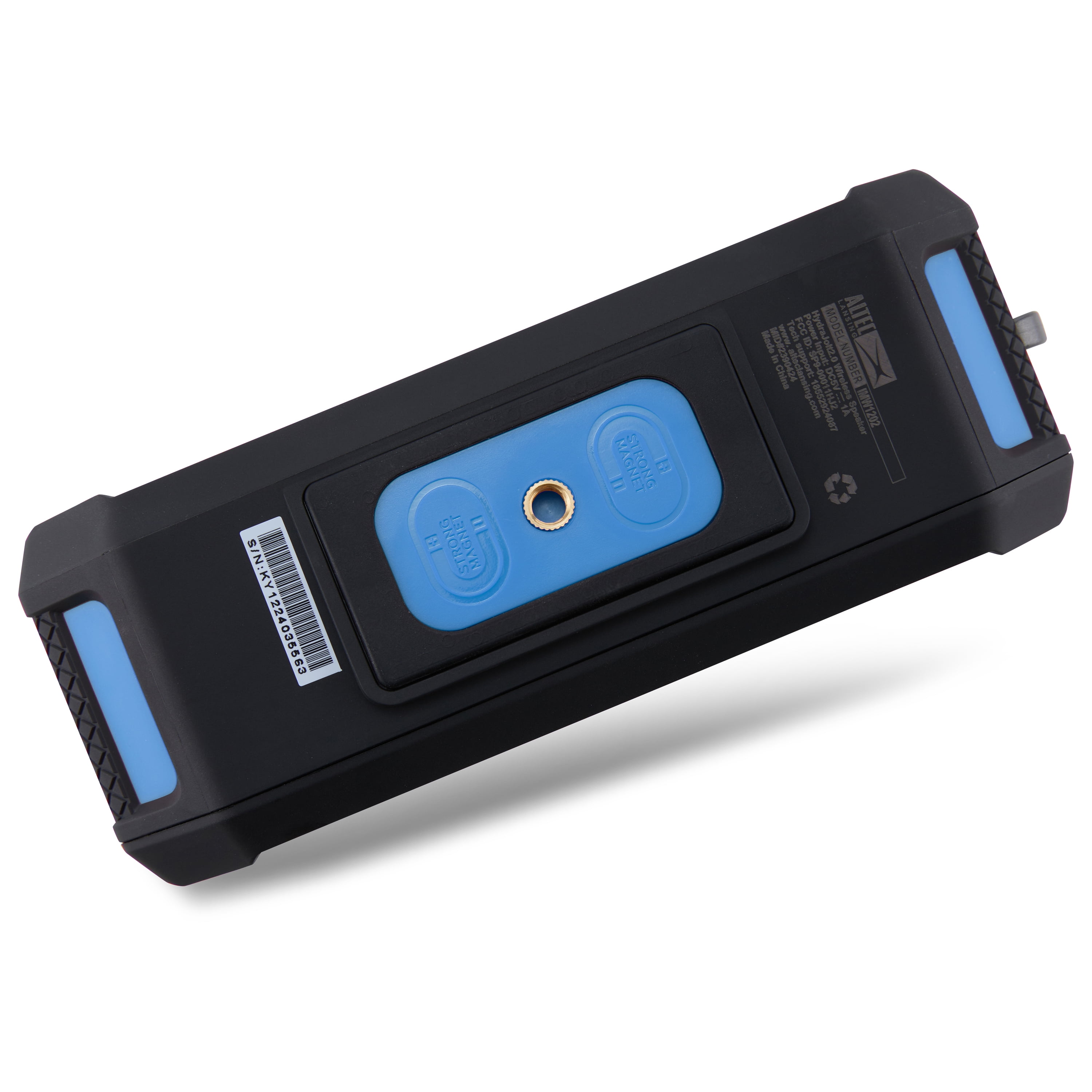 Altec Lansing Hydra Jolt 2.0 Everything Proof Bluetooth Speaker, Waterproof IP67,LED Lights, USB-C Quick Charge, Power Bank, Built-in Magnet