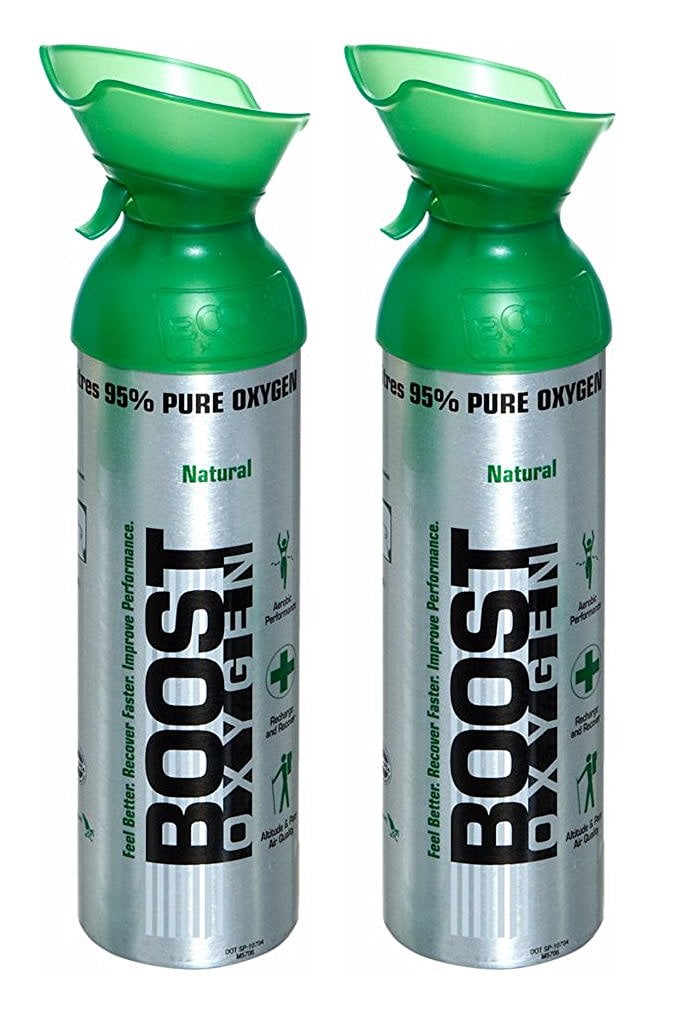Boost Oxygen 22oz Natural Set of 2 Cans (44oz Total)