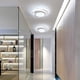 thumbnail image 2 of Lámpara de techo LED redonda de 32 W, moderna, ideal para pasillo, dormitorio, baño, cocina y salón, blanco frío, 27 cm de largo., 2 of 5