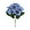 Blue, variant on Flowers - Home & Outdoor Silk Arrangement of Five Forked for Natural and Easy Care, 12.6×7.09 inch, Red