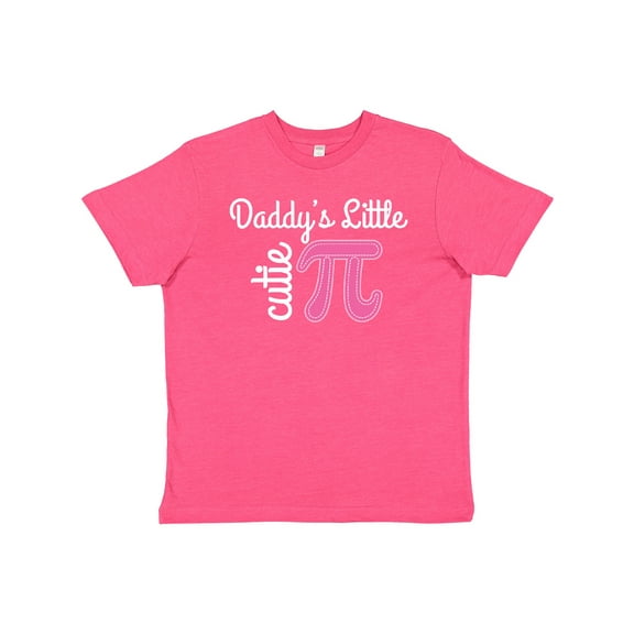 Inktastic Daddy Little Cutie Pi Day Math Girls Youth T-Shirt