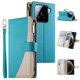 thumbnail image 2 of Funda cartera GANGXUN para Xiaomi 15 , cuero PU con tarjetero, cremallera, correa de mano, soporte y protección 510°, 2 of 6