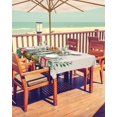 thumbnail image 2 of Cowboy Christmas Outdoor Tablecloth - 54x80 Inch Rectangle Dining Table Cover, Berry Xmas Botanical Green Rustic Waterproof Outdoor Table Cloth with Umbrella Hole & Zipper for Picnic/Patio, 2 of 5