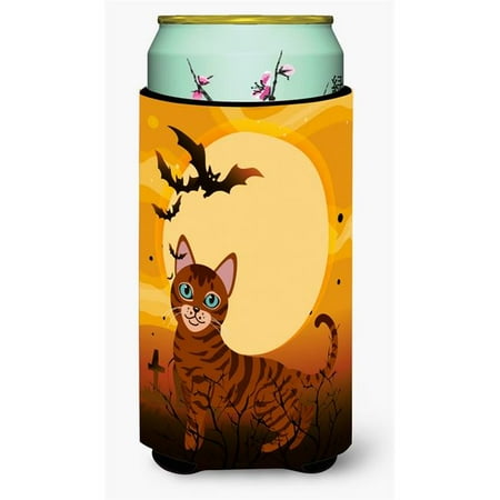 

Halloween Toyger Cat Tall Boy Beverage Insulator Hugger