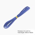 thumbnail image 3 of fastboy Leather Rope DIY Cord Long Thread Necklace Belt Handbag Beads String Rope Jewelry Handicraft, A036-A, blue, 5m, 3 of 8