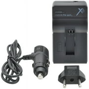 XIT Worldwide AC/DC Travel Charger for GoPro AHDBT-301, 110-220V