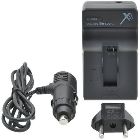 XIT Worldwide AC/DC Travel Charger for GoPro AHDBT-301, 110-220V
