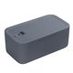 thumbnail image 2 of Caja de almacenamiento con cerradura Caja de seguridad para teléfono Elegante estuche de almacenamiento Organizador multiusos Gris azul, 2 of 6