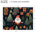 thumbnail image 2 of Christmas Tree Luxurious Polyester Orthogonal Area Rug - Soft Floor Mat Design for Home Decor - Carpet for Living Room, Bedroom, Office - Easy to Clean and Maintain, 2 of 6