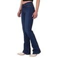 thumbnail image 2 of Kimes Ranch Women's Chloe Blue 8W x 34L Mid-Rise Flare Boot Cut Jeans, 2 of 4