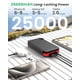 thumbnail image 4 of Cargador solar Hiluckey de 25000 mAh con 4 paneles solares, 3 USB, rojo, 4 of 8
