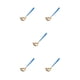 thumbnail image 1 of Inteprter Cuchara para salsa de acero inoxidable, espejo de repuesto portátil, pulido, inodoro, suave, para cocina, accesorios para cucharón de Type2 NO2, 1 of 6