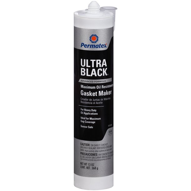 Permatex 24105 Ultra Black Maximum Oil Resistance RTV Silicone Gasket