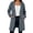 Dark Gray, variant on Women's Long Sleeve Hooded Zip Up Duster Coatigan Drawstring Cinched Waist Sweatshirt Cardigan with Pockets Fall Outerwear Travel Casual Daily Wear, Pink, L