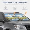 thumbnail image 4 of Saiise Pasture Cow for Foldable Car Sun Shades (2-Pack) Offer Sun Protection with an Easy-fold Design for Convenient Windshield Shading-Small, 4 of 6