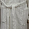 thumbnail image 4 of Linum Home Textiles Unisex Herringbone Weave Turkish Cotton Bath Robe, 4 of 6