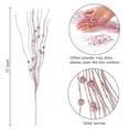 thumbnail image 3 of Pink Christmas Glitter Berry Stems 12 Pack 17in Artificial Holiday Picks for Tree Wreath Crafts Home Decor, 3 of 9