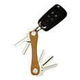 thumbnail image 1 of KeySmart Leather Compact Key Holder - Tan, 1 of 3
