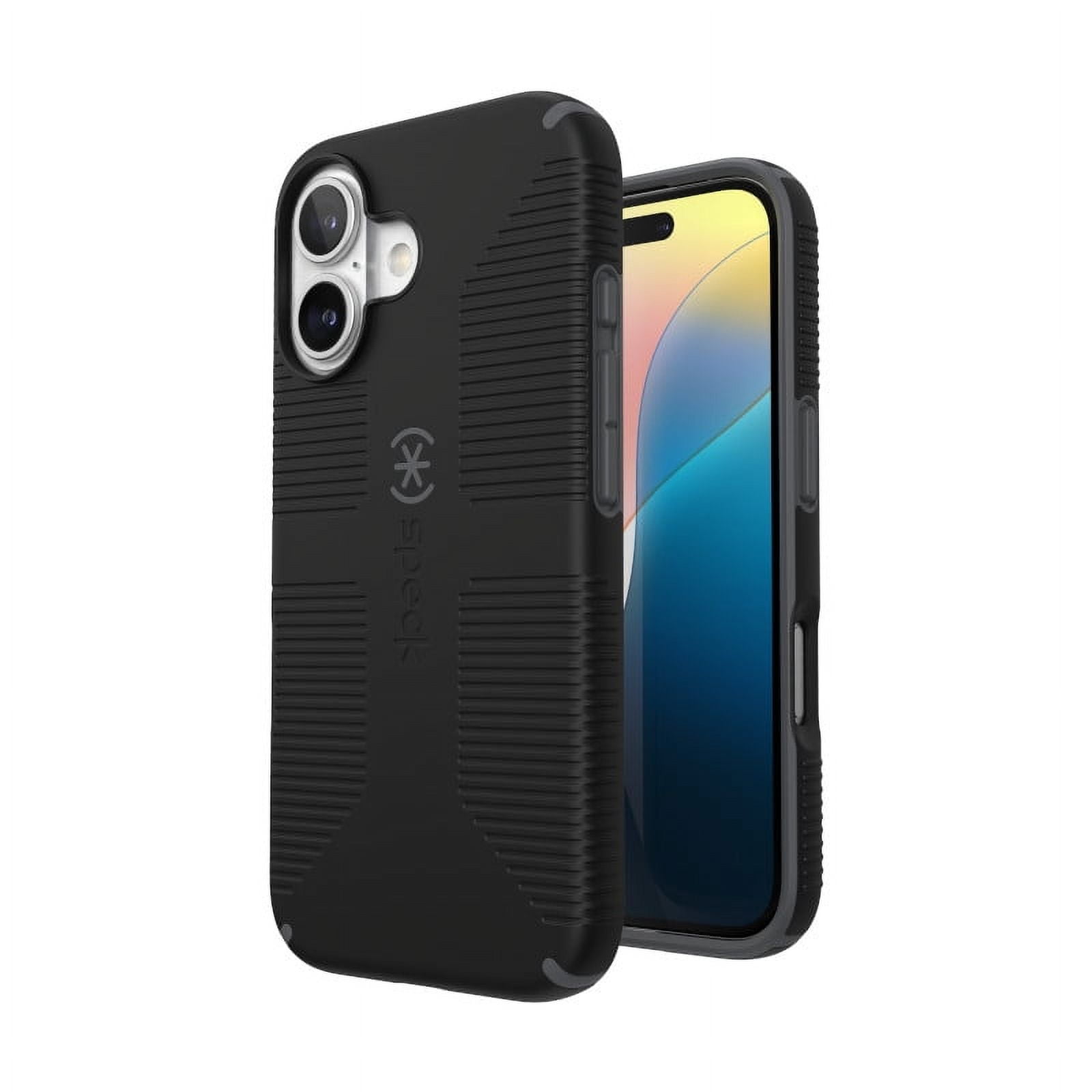 Speck iPhone 16 Candyshell Grip with Magsafe in Black