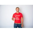 thumbnail image 4 of Mens Naughty List Nice List Tried My Best Funny Graphic Santa Christmas T shirt Graphic Tees, 4 of 7