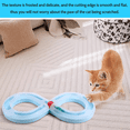 thumbnail image 4 of Household Cat Toy Turntable Cat Teasing Small Cat Tunnel Supplies Turntable Pet Turntable White, 4 of 9