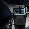 thumbnail image 1 of Convertidor inversor de tipo copa con pantalla digital inteligente para coche, fuente de alimentación de 12 V/24 V para alimentar el coche, enchufe multifuncional de 220 V, inversor para coche, enchuf, 1 of 8
