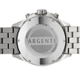 thumbnail image 3 of Argenti Acropolis men's sport chronograph watch, multi-link bracelet, Miyota JS20 movement, vibrant colored bezel, 3 of 4