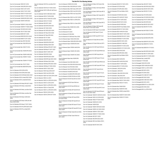 Tusk Ball Joint Kit Lower For Can-Am Maverick Sport 1000R X MR 2019-2022