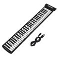 thumbnail image 1 of Piano Enrollable Portátil De 61 Teclas, Teclado Electrónico Midi Usb, Piano Enrollable A Mano Inevent EL008328-00, 1 of 6