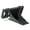 Grey, variant on Titan Attachments USA Made Orange Extreme HD Stump Bucket Tree Spade Scoop Digger, Skid Steer Quick Tach Mounting Style