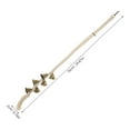 thumbnail image 4 of KONTONTY Dog Bell Traction Rope Cotton Thread Practical Design Pet Training 1Set, 4 of 8