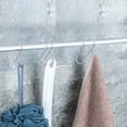 thumbnail image 3 of Pebbuoy 12 Pcs Bathroom Hooks Lock Clip Windproof Anti-slip Hanging Safety Buckle Heavy Duty S Hooks Hanging Plants Closet Hooks Clothes Kitchen Utensil Pots Pans Bags Storage Holders, 3 of 7