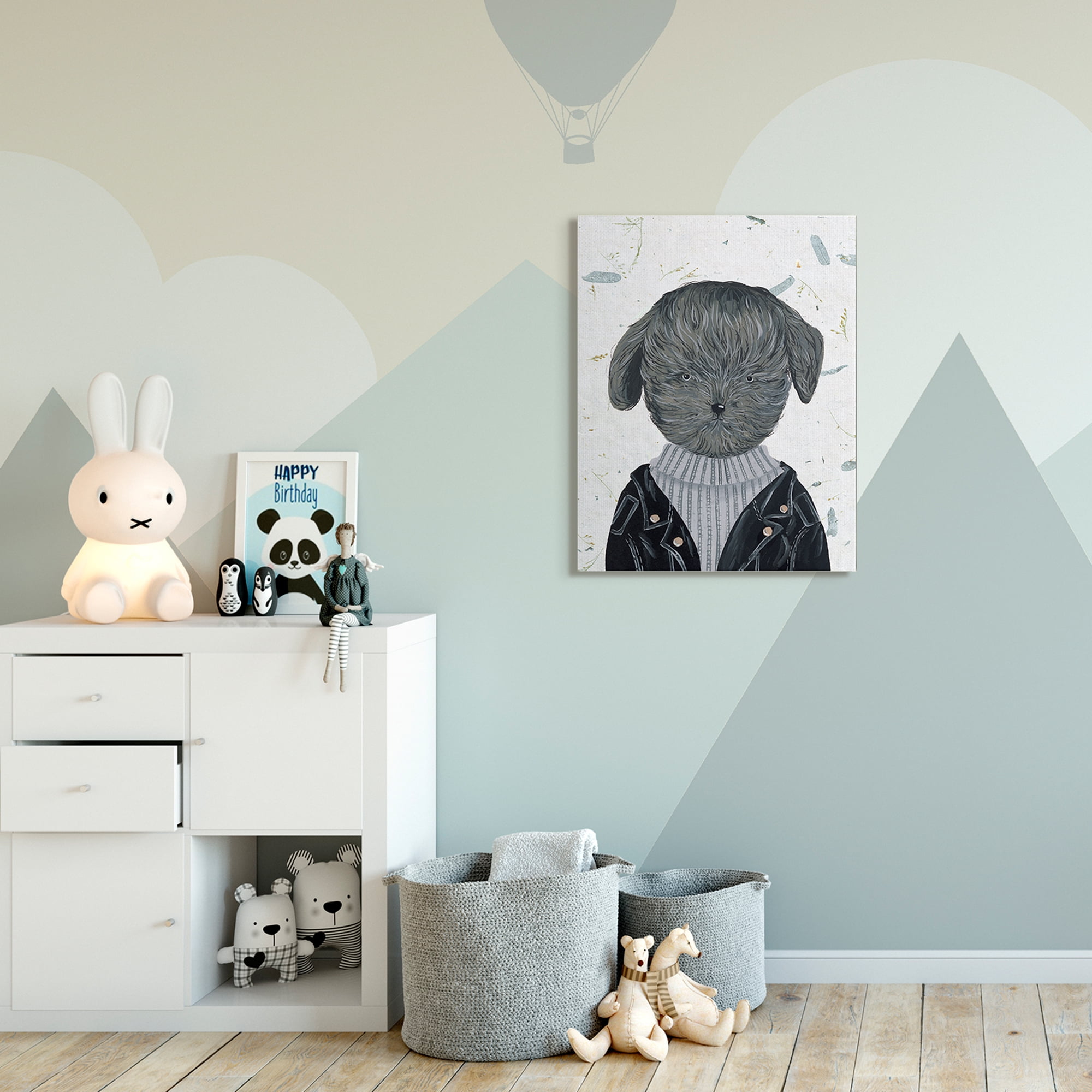 Stupell Home Décor Framed Canvas Art Print, 1.5" x 30"