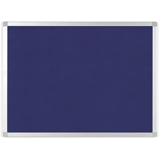Bi-Silque FA02439214 18 x 24 Po. Tableau d'Affichage en Feutre MasterVision Ayda, Bleu