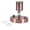 Red Bronze, variant on BIMZUC E27 Modern Vintage Ceiling Light Wall Mounted Lamp Bulb Holder Socket 180 Degree Rotating Base (Black) - 3.9 inches / 9.8 cm