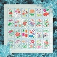 thumbnail image 1 of Painting Stencil Sheet DIY Drawing Natural Wall Wood Hollow Template Reusable Students Children Learning Imitating Home Type 3 24PCS, 1 of 1