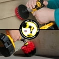 thumbnail image 7 of Drill Powered Shop and Outdoor Durable Bristle Scrub Brush Kit by Drillbrush, 7 of 7