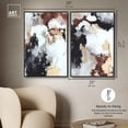 thumbnail image 5 of Moments of Serenity Canvas Print Abstract Wall Decor Set by Art Remedy, Black Frame, 24 x 36, 5 of 6