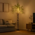 thumbnail image 6 of Artificial Palm Tree with Lights 6ft 300 LED Fairy Lights, Lighted Palm Tree In for Indoor Outside Home Room Patio Pool Decoration, Holiday Summer Decoration, 6 of 8