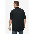 thumbnail image 2 of KingSize Men's Big & Tall Short-Sleeve Guayabera Shirt, 2 of 6