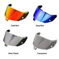 thumbnail image 2 of fastboy Super Alpine Sun Compatible with R10 Carbon Fiber Tail Helmet Accessories Durable PC Material Resistant Visible Golden Red, 2 of 2