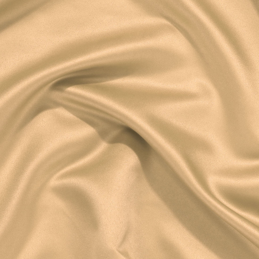Unique Bargains Silky Satin Pillow Cases Covers Set of 2 Caramel Queen