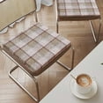 thumbnail image 5 of Seat Cushion for Dining Chairs 16x16 Inch, Washable Chair Pad with Removable Cover & Non-Slip Ties, 3" Thick Foam Pad for Home Kitchen Office Desk Chair, 5 of 6